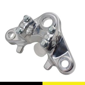 Royal Zeus Motorcycle Bridge, Fork Top Assy – Honda 125cc / 150cc / 200cc (CG / CDI / CEFI) – Silver