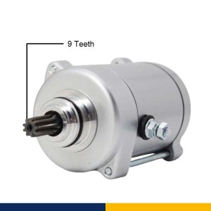 Motorcycle Electric starter motor 9 teeth