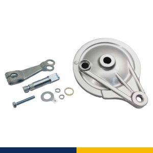 Honda rear brake panel assembly